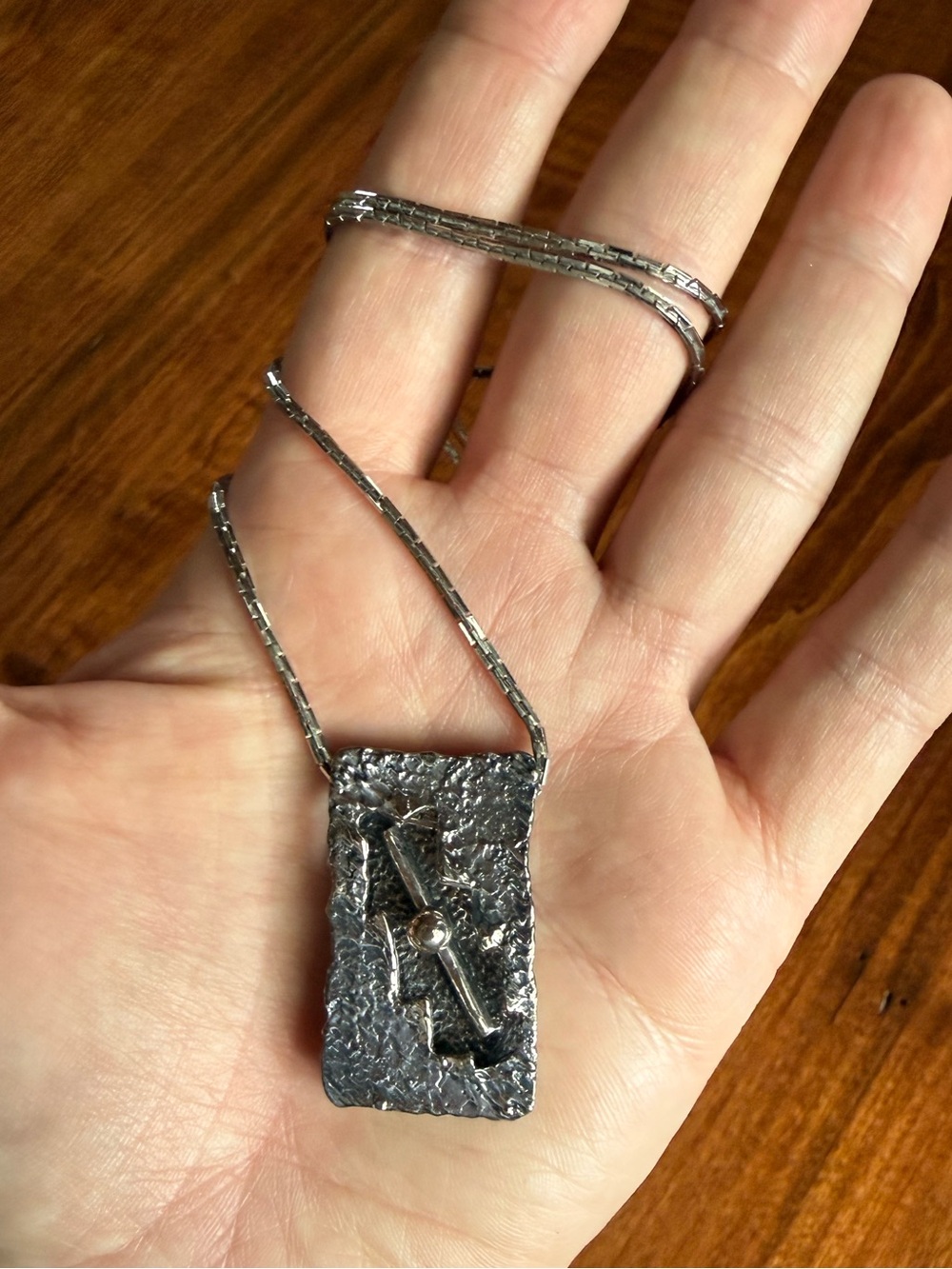 Jean Claude Darveau Brutalist Necklace Modernist Larin Vidal